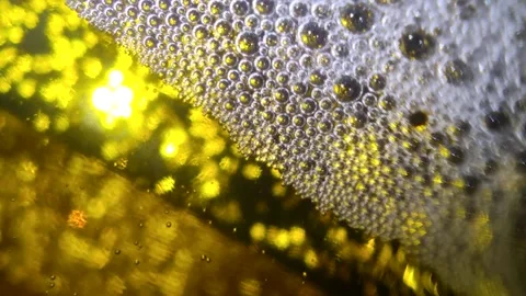Underwater particles and bubbles, sparkles background footage Stock Footage 165085381