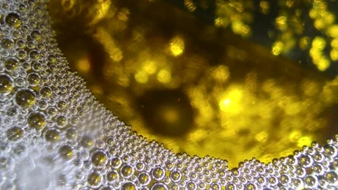 Underwater particles and bubbles, sparkles background footage Stock Footage 165085400