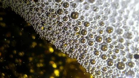 Underwater particles and bubbles, sparkles background footage Stock Footage 165085410