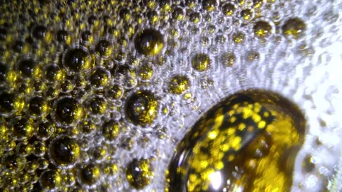 Underwater particles and bubbles, sparkles background footage Stock Footage 165085420