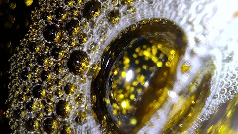 Underwater particles and bubbles, sparkles background footage Stock Footage 165085425