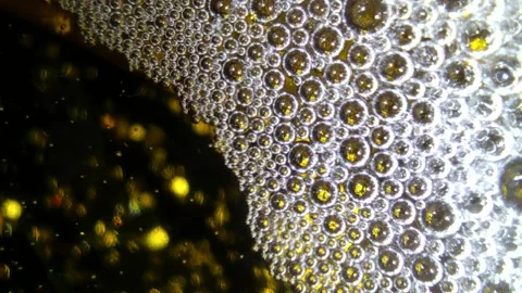 Underwater particles and bubbles, sparkles background footage Stock Footage 165085429