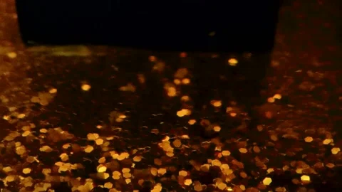 Underwater particles and bubbles, sparkles background footage Stock Footage 165085896
