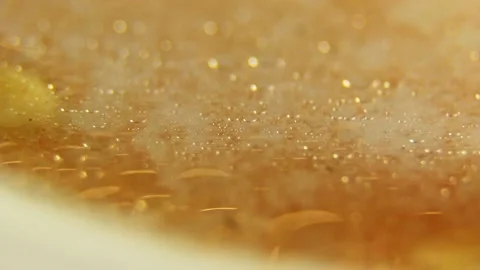 Underwater particles and bubbles, sparkles background footage Stock Footage 165369503