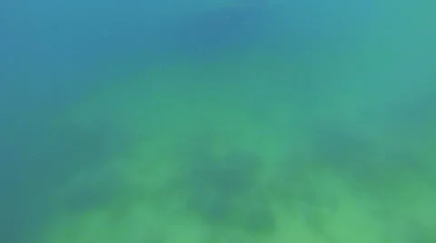 Underwater plane wreck Stock Footage 25500399