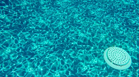 Underwater Pool Liner In Slow Motion Stock Footage 53493059