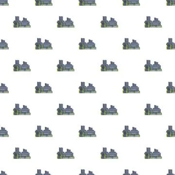 Underwater reef rock pattern with seaweed growing Stock Illustration