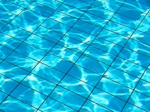 Underwater reflections of sun, slow motion. Stock Footage 12030797