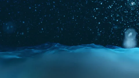 Underwater Scene, 3D Background Animation Stock Footage 148464801