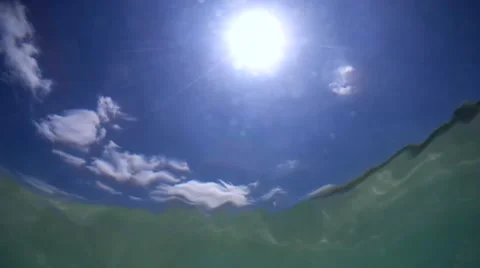 Underwater scene Stock Footage 61403348