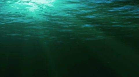 Underwater scene. Loopable. Green 스톡 동영상 30595865