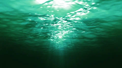 Underwater scene. Loopable. Green. 스톡 동영상 30596111