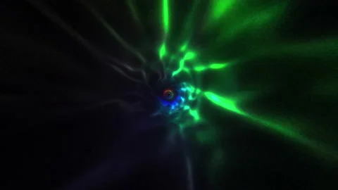 Underwater Seamless Loop Rainbow Pride Tunnel. 4K 60fps Stock Footage 196234446