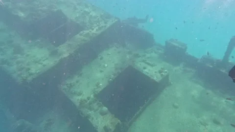 Underwater Shipwreck 動画素材 236267221