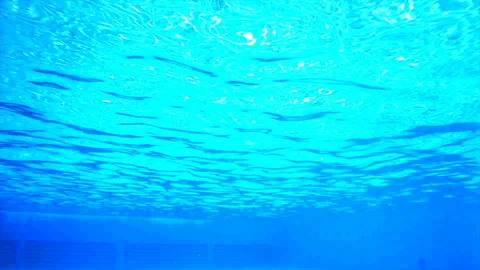 Underwater shooting in the pool Stock-Footage 94031785
