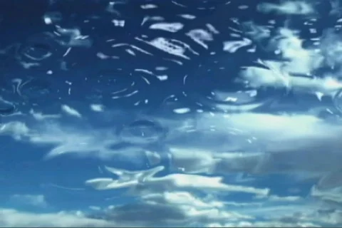 Underwater Sky Stock Footage