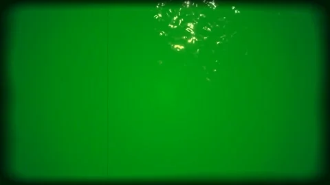 Underwater Sparkle Light Rays Green Screen 库存影片 339822921
