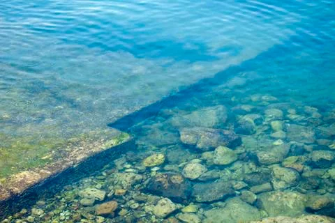Underwater stone work Stock Photos
