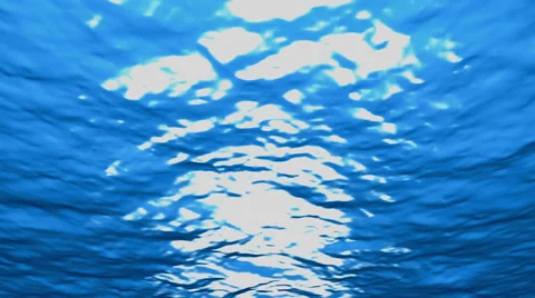 Underwater Submarine Waves Stock Footage 44908989