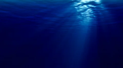 Underwater Sun Rays Stock Footage 844569