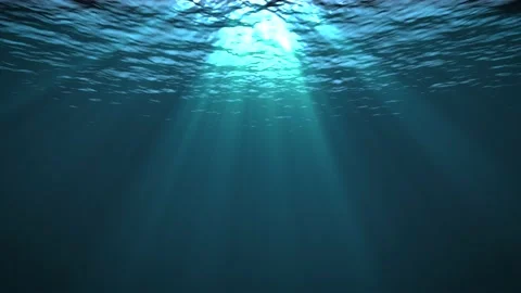 Underwater with sun shine Background 4K Stock Footage 171836057