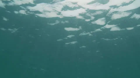 Underwater sunlight Stock Footage 26623127