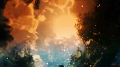 Underwater Sunlight Stock Footage 27010053