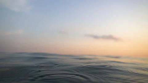 Underwater Sunset Wave part 3 스톡 동영상 137973224