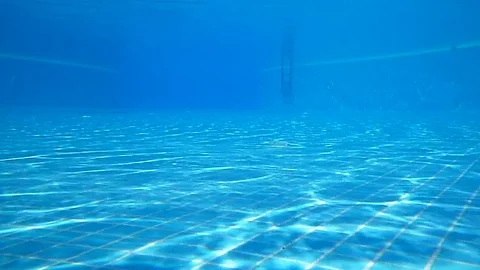 Underwater Swimming Pool 库存影片 126792495