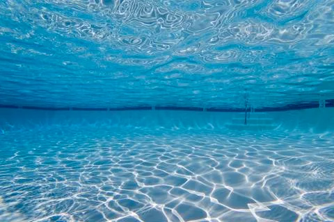 Underwater Swimming Pool View Stock Photos