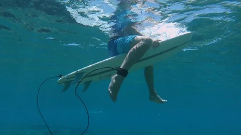 Surfboard underwater sales