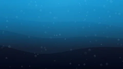Underwater Vertical Depth Background Stock Footage 345657719