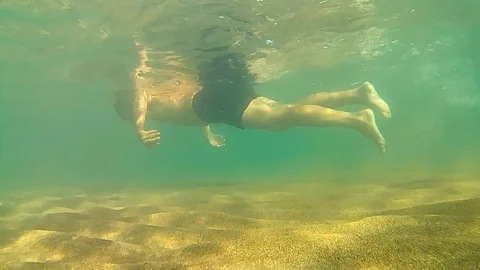 Underwater view Stock Footage 95913276