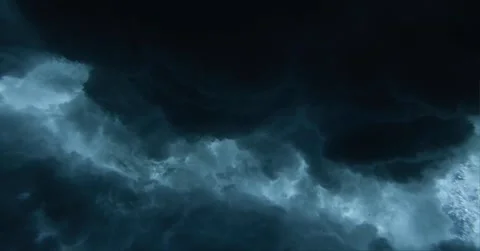 Underwater view of the ocean wave breaking Stock Footage 339300284