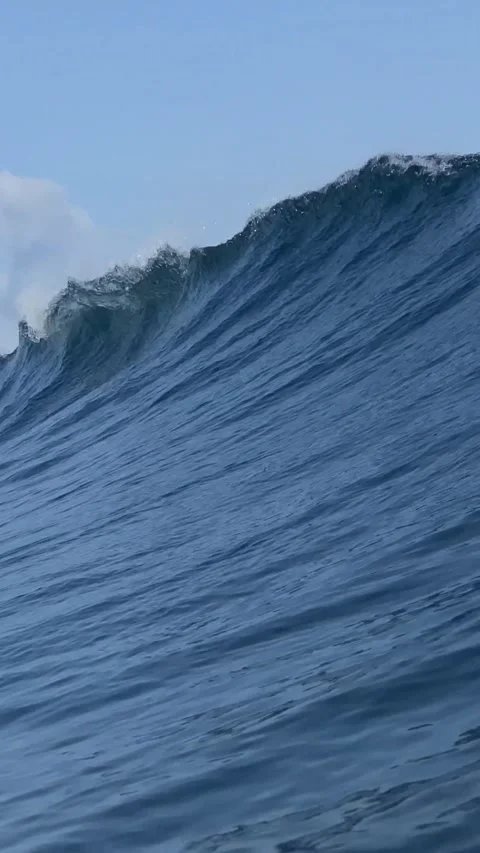 Underwater view of ocean wave Stock Footage 293755035