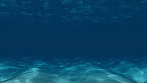 Underwater view of the sea surface Stock Footage 94409441