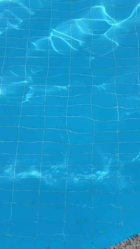 Underwater view of a swimming pool Stock Footage 303473408