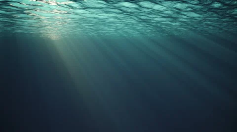 Underwater w/ sunlight Stock Footage 4773543
