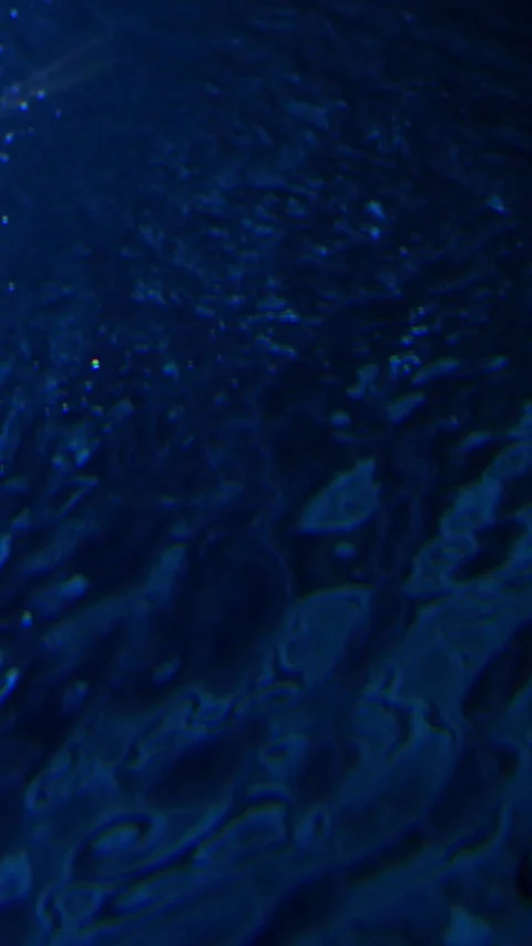 Underwater Water Texture with Sunlight Reflections. 4K Stock Footage 341975027