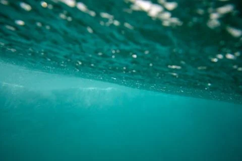 Underwater wave Stock Photos