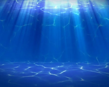 Underwater world and sunrays Stock Footage 687254