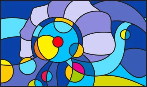 Underwater world Stock Illustration