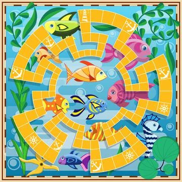 Underwater world. Stock Illustration