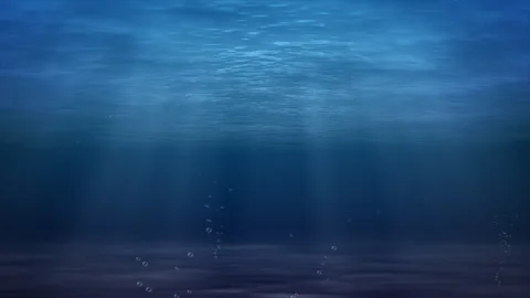 An underwater world where bubbles, waves, and light flow (loop) Vidéo 332926106