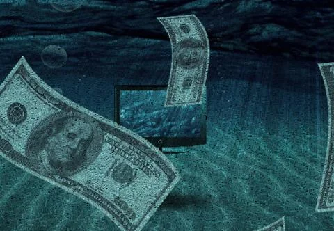 Underwater worlds Stock Illustration