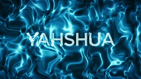 Underwater YAHSHUA Sign Background Loop Vídeos de archivo 311726142