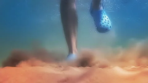 UnderwaterSteps Stock Footage 949133