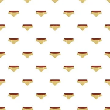Underwear pattern creating seamless background for design Stock Illustration