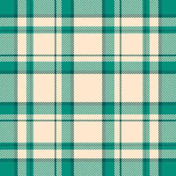 Underwear seamless textile vector, style plaid background texture. Border f.. Stockillustratie