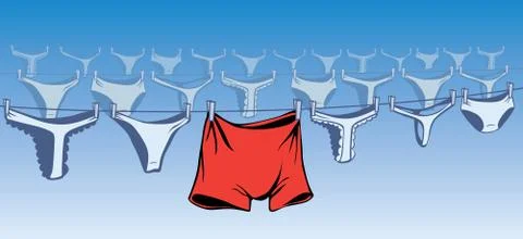 Underwears 스톡 일러스트
